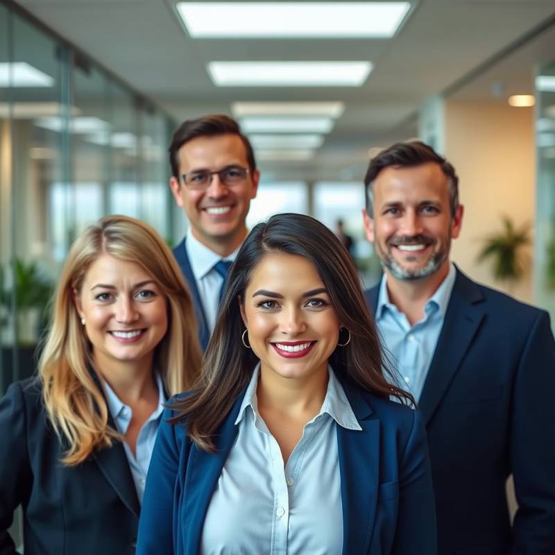 Image of Legal Excellence Group team in a modern office